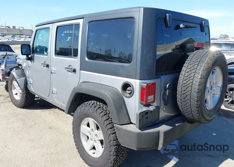 2016 Jeep Wrangler Unlimited Sport z USA, uszkodzony, nr VIN 1C4BJWDG5GL309813